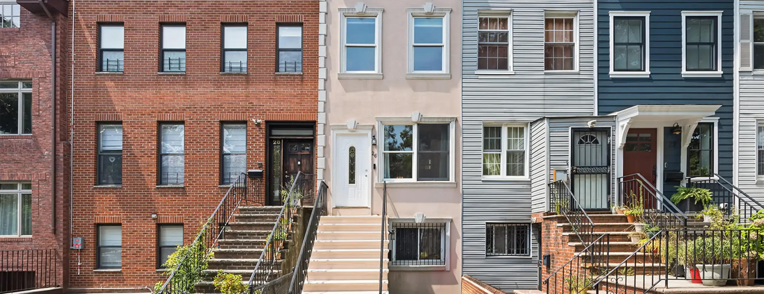 Brooklyn rowhouses