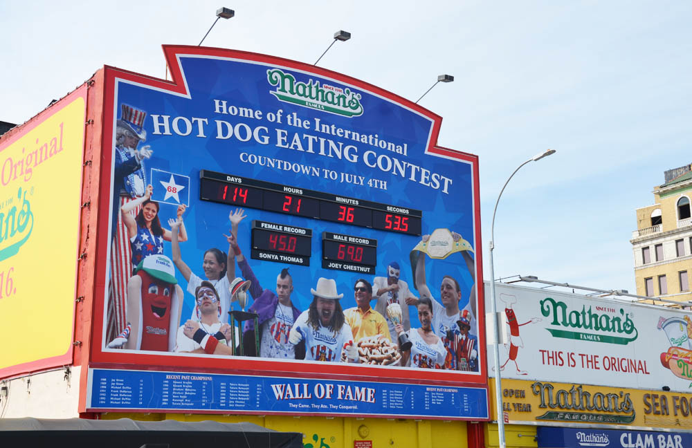 Nathans Hot Dog Contest
