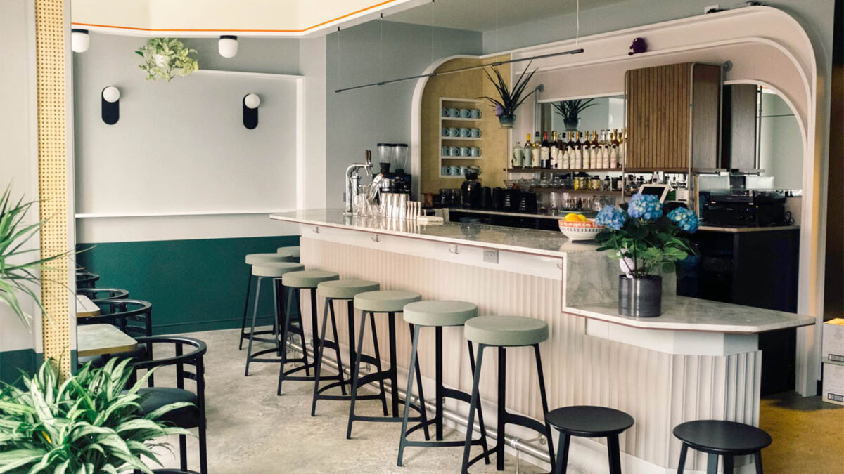 Brooklyn bar interior with modern design