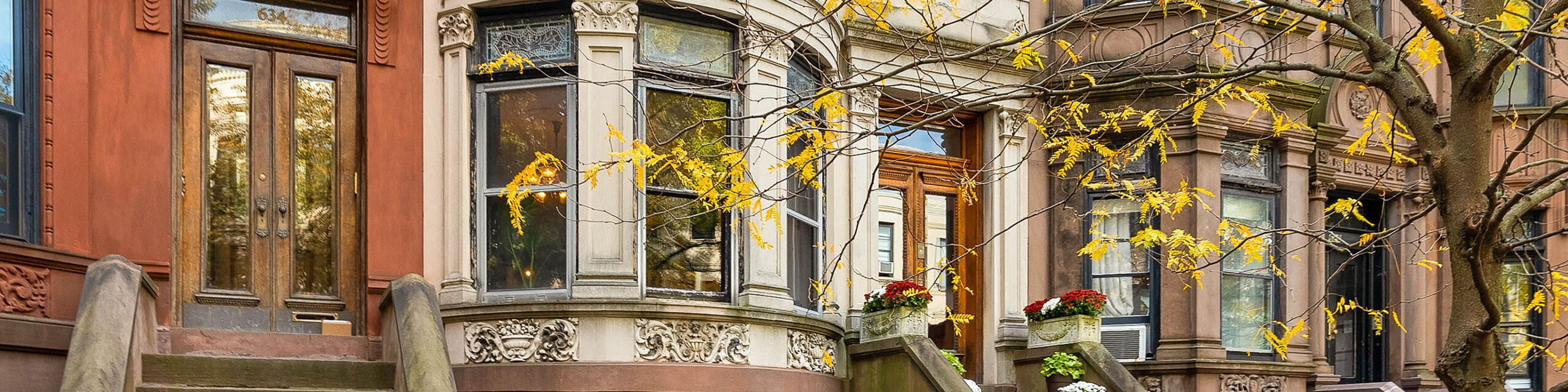 Brooklyn brownstone home exteriors Park Slope